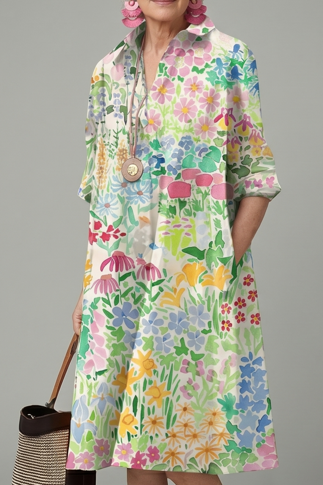 Paige | Abito midi curato ed elegante