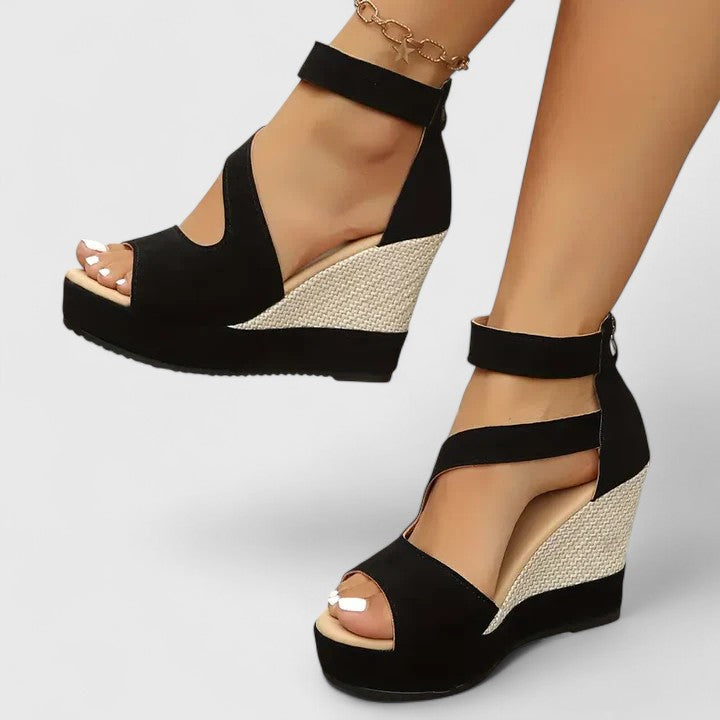Aviana - Sandali Ortopedici con Tacco Wedge