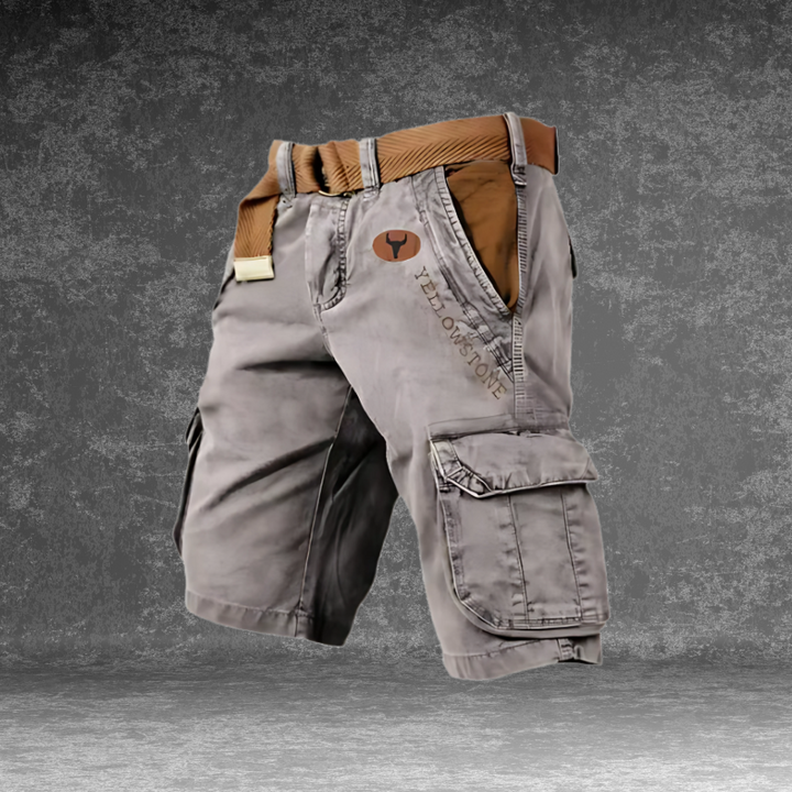 Rovani | Pantaloncini cargo da uomo con 6 tasche