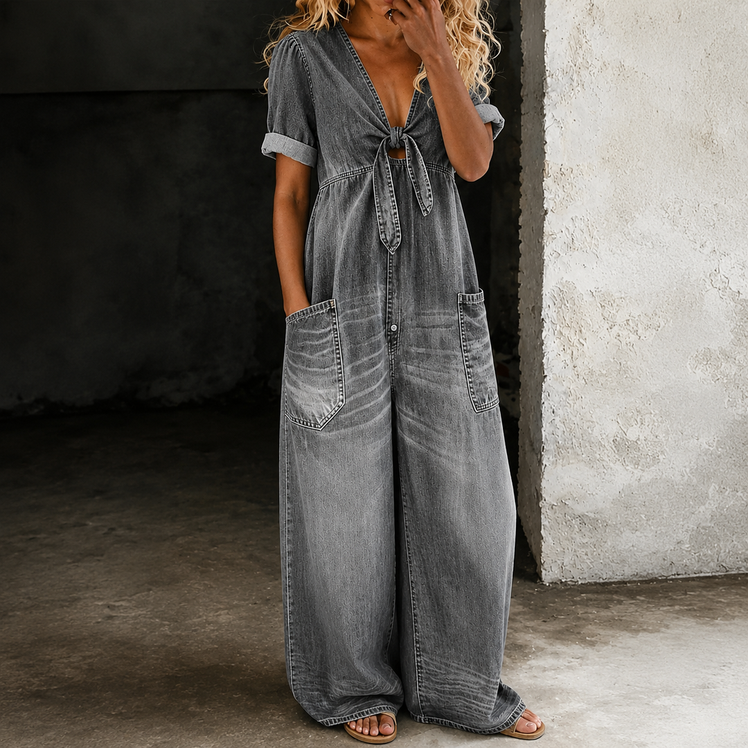 The Aurora Denim Jumpsuit
