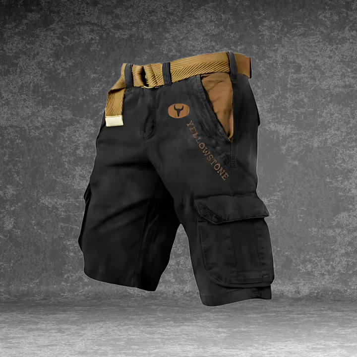 Rovani | Pantaloncini cargo da uomo con 6 tasche