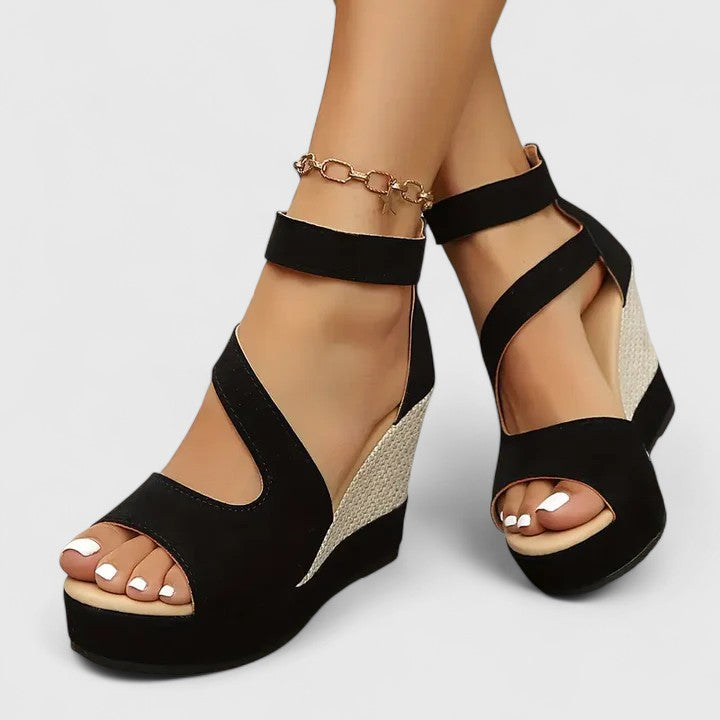 Aviana - Sandali Ortopedici con Tacco Wedge