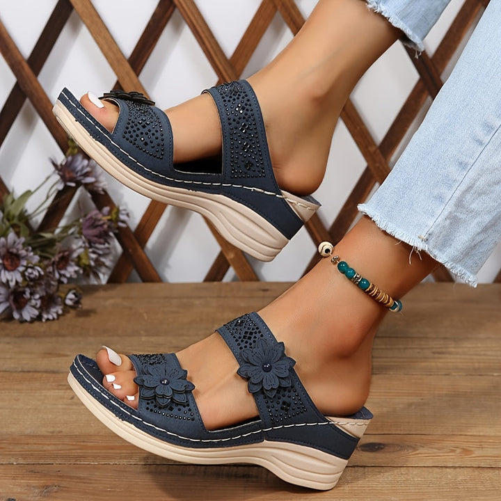 RovaniMilano | Sandali Comfort con Zeppa Suzanne
