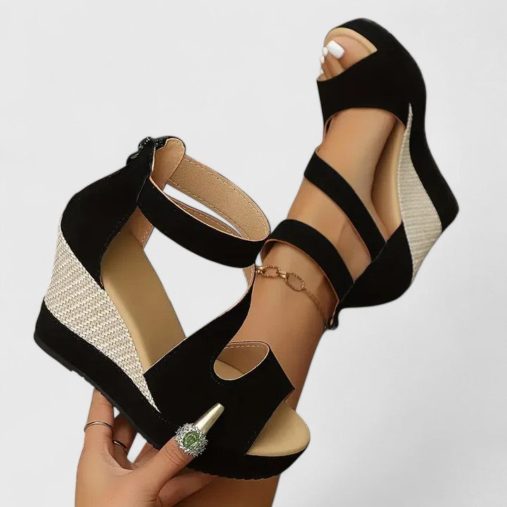 Aviana - Sandali Ortopedici con Tacco Wedge