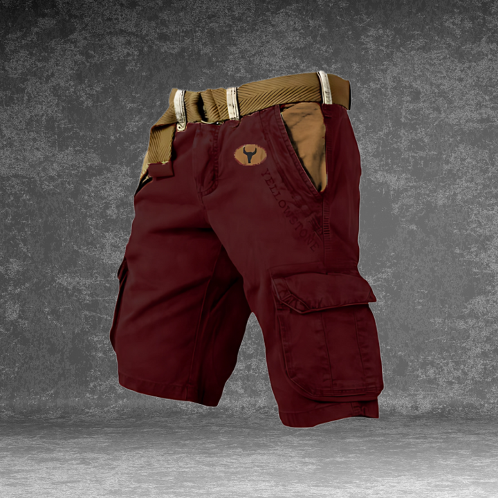 Rovani | Pantaloncini cargo da uomo con 6 tasche