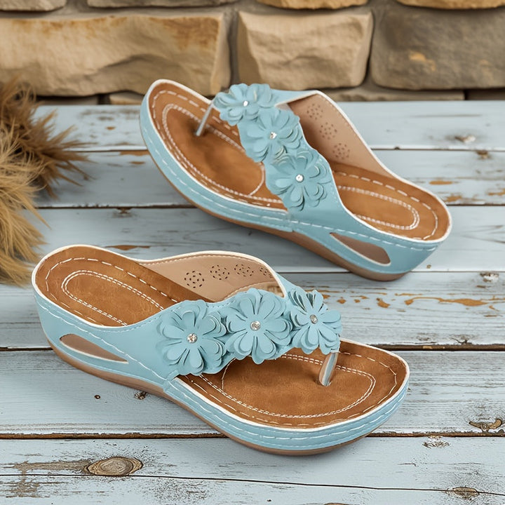 RovaniMilano | Sandali Comfort Fioriti Céline