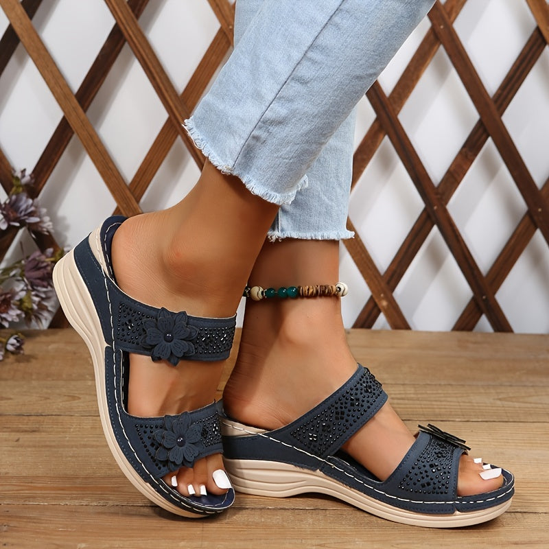 RovaniMilano | Sandali Comfort con Zeppa Suzanne