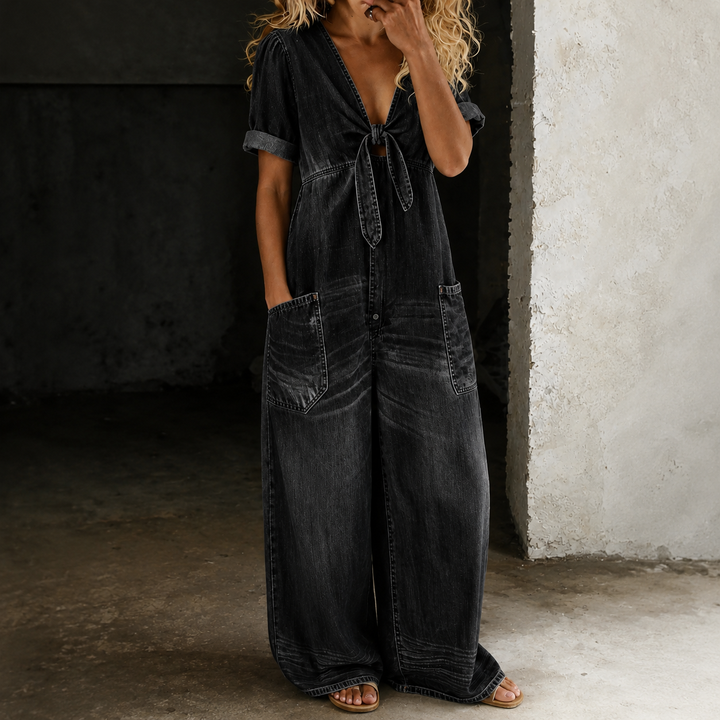 The Aurora Denim Jumpsuit