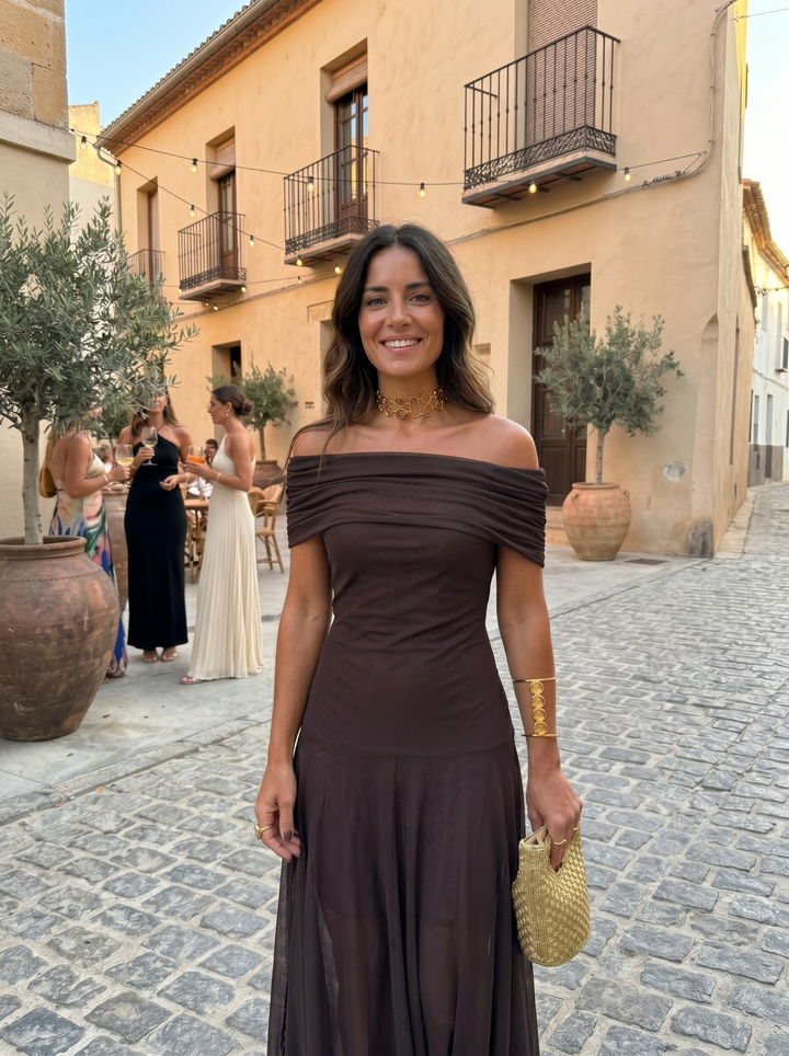 Carla | Abito maxi elegante e semplice