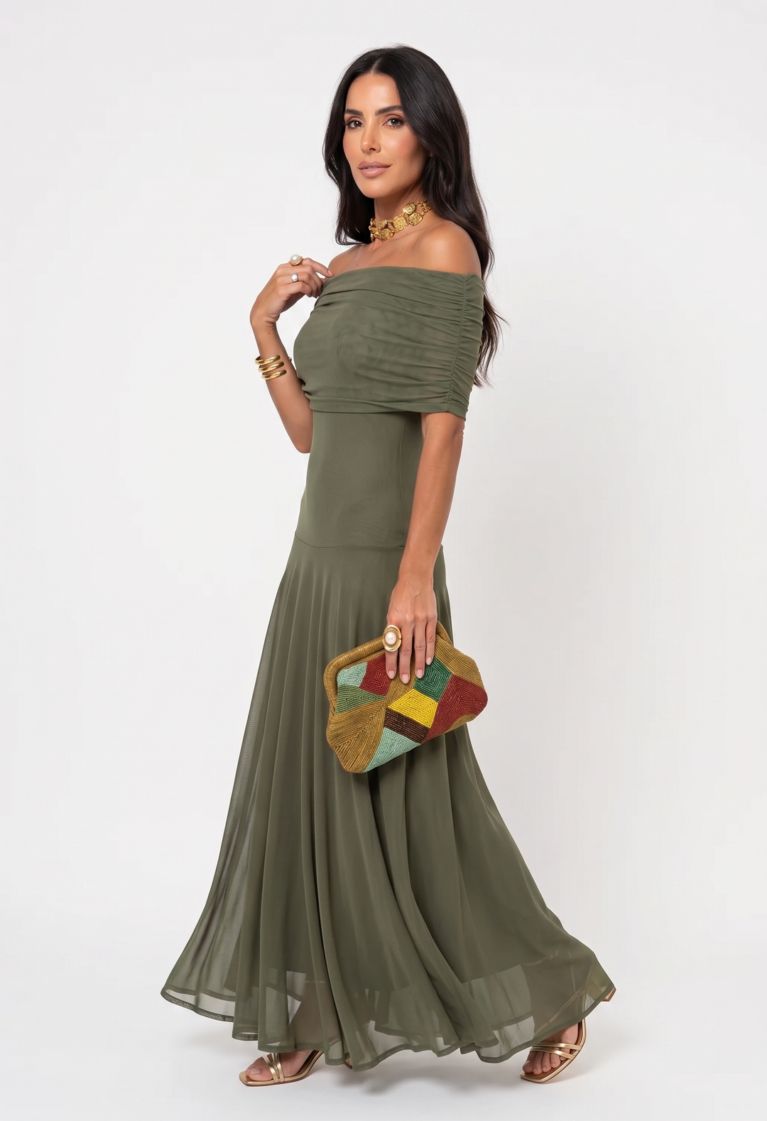 Carla | Abito maxi elegante e semplice