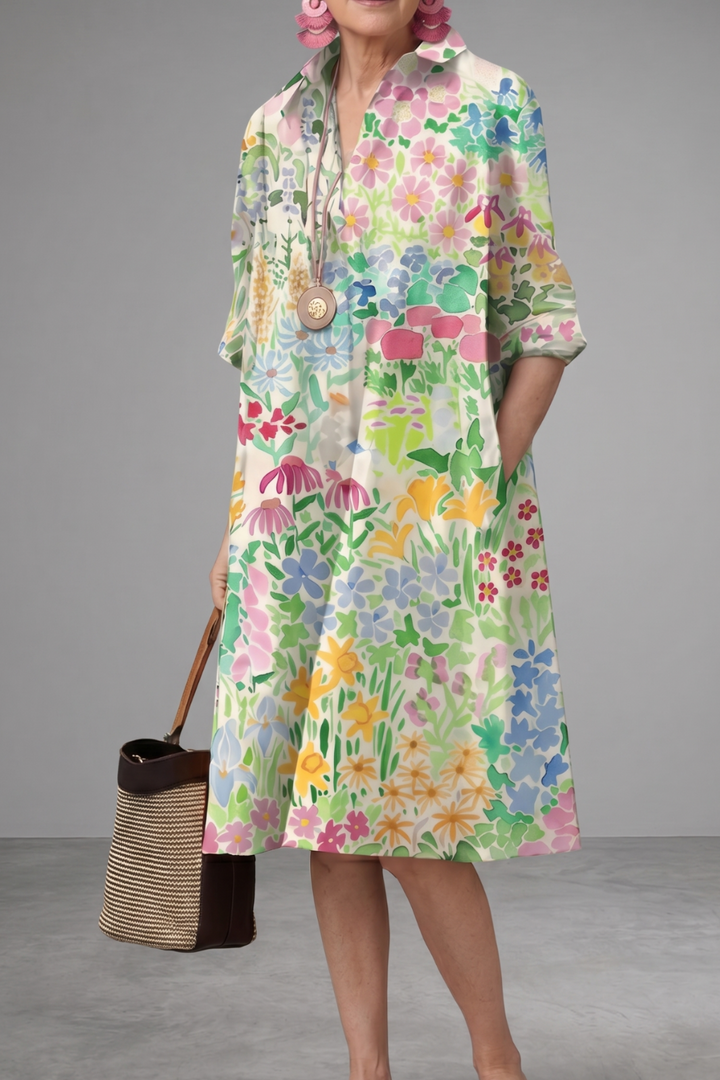 Paige | Abito midi curato ed elegante