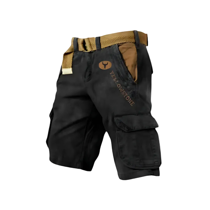 Rovani | Pantaloncini cargo da uomo con 6 tasche