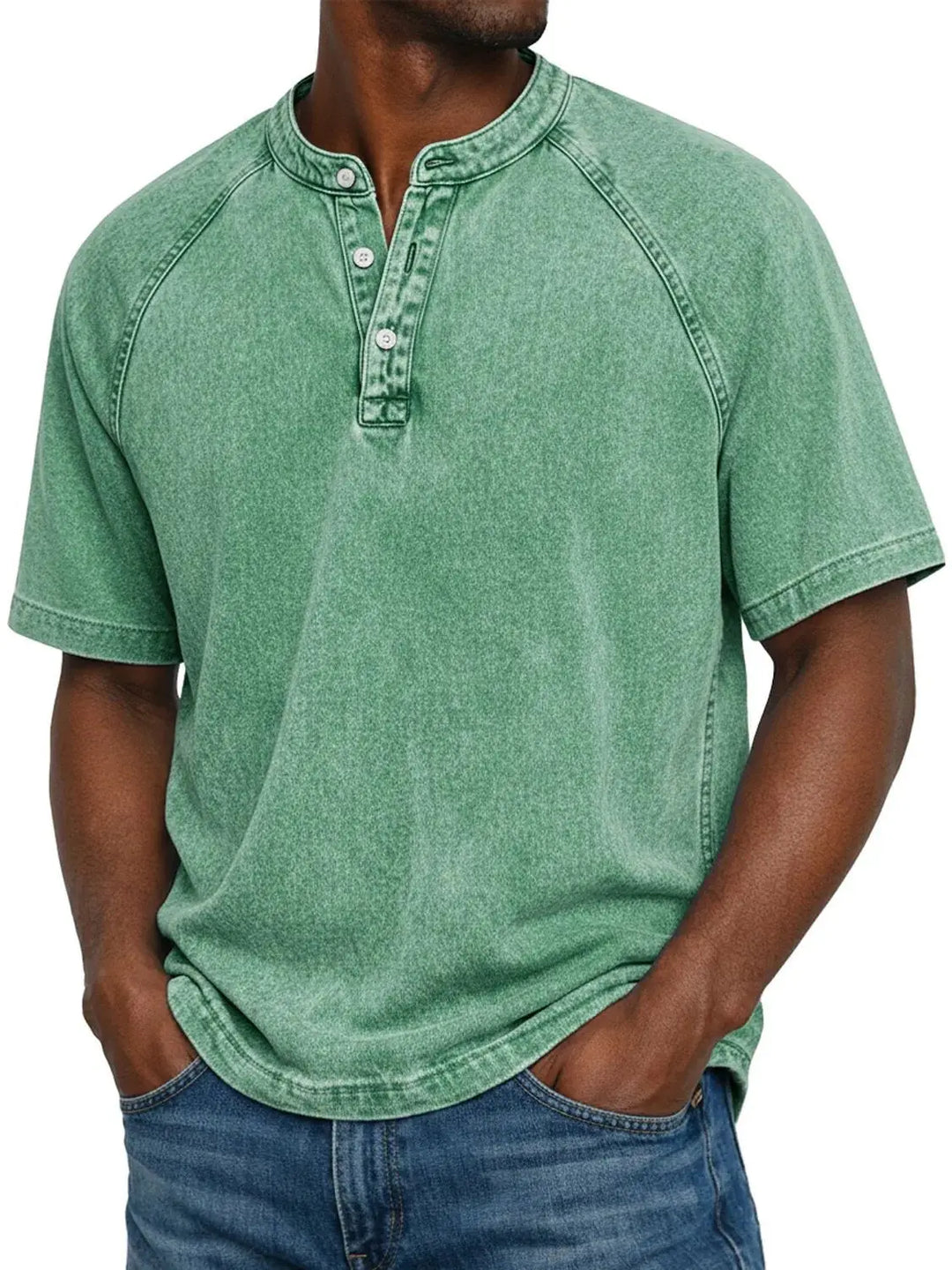 Rovani | Camicia vintage da uomo con bottoni
