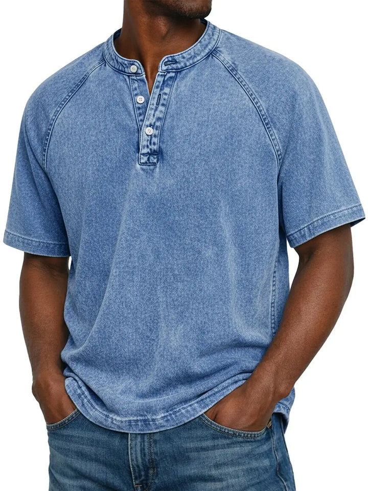 Rovani | Camicia vintage da uomo con bottoni