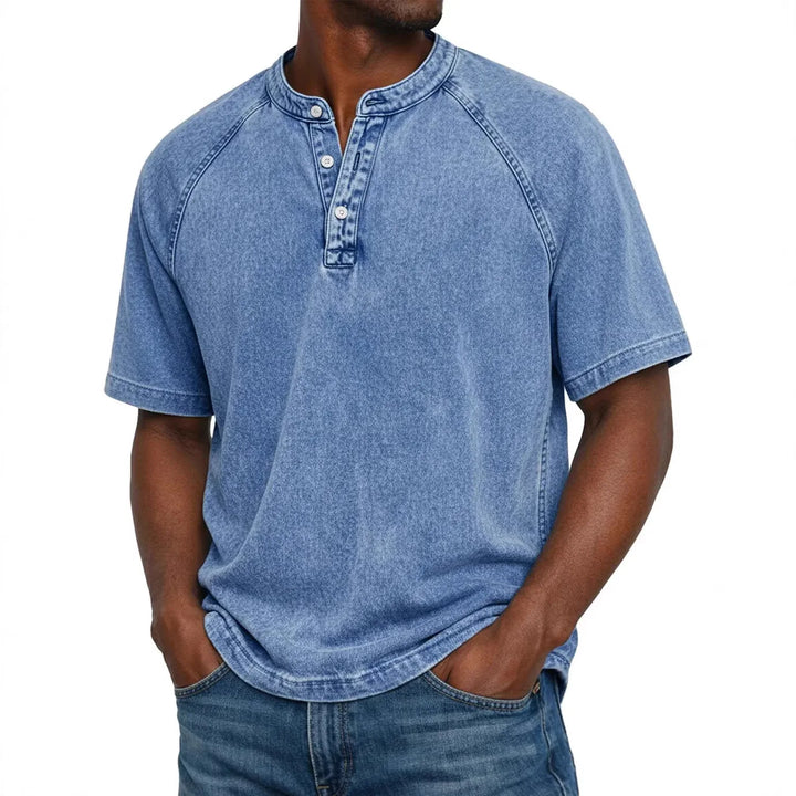 Rovani | Camicia vintage da uomo con bottoni
