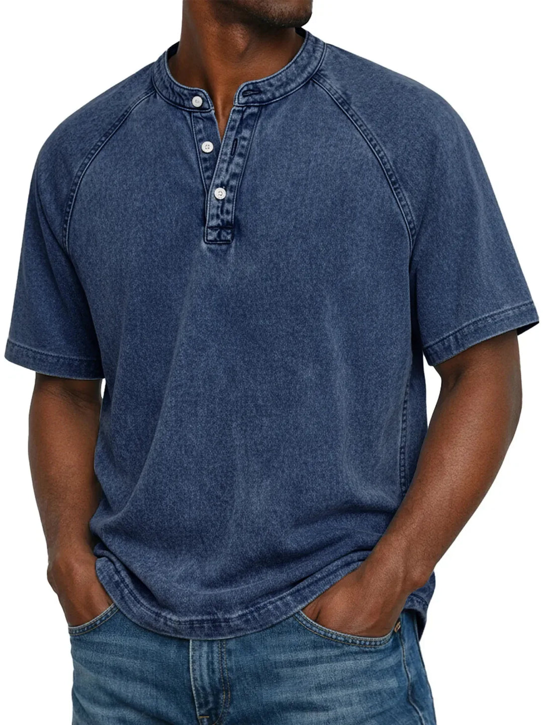 Rovani | Camicia vintage da uomo con bottoni