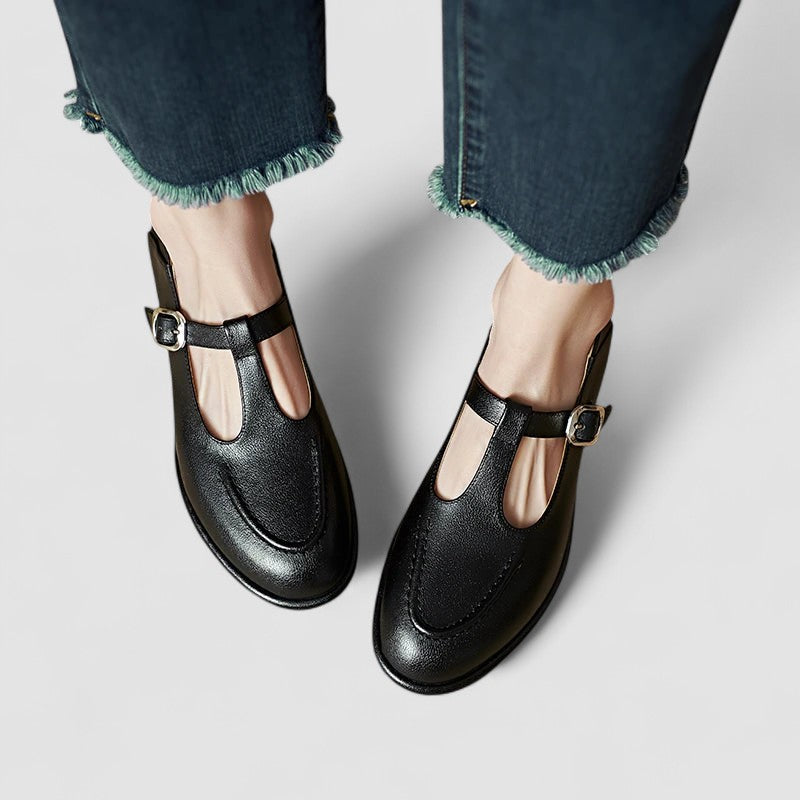 Ariyzzah | Scarpe Mary Jane ortopediche con tacco basso