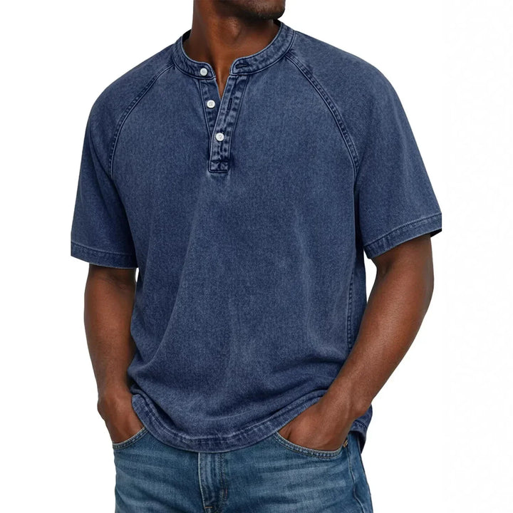 Rovani | Camicia vintage da uomo con bottoni