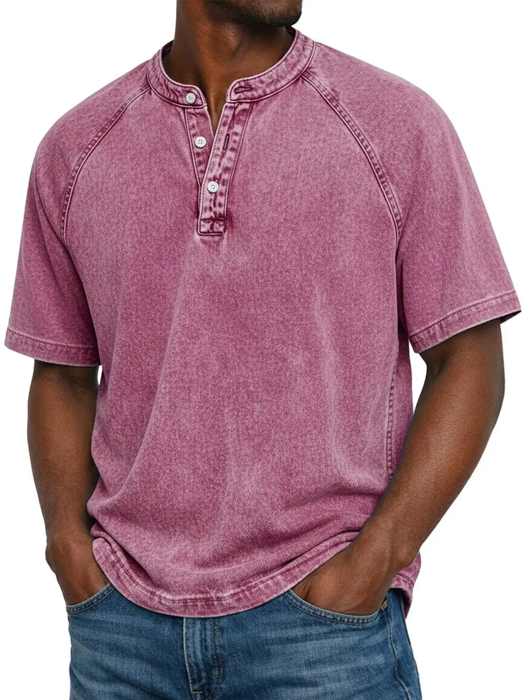 Rovani | Camicia vintage da uomo con bottoni