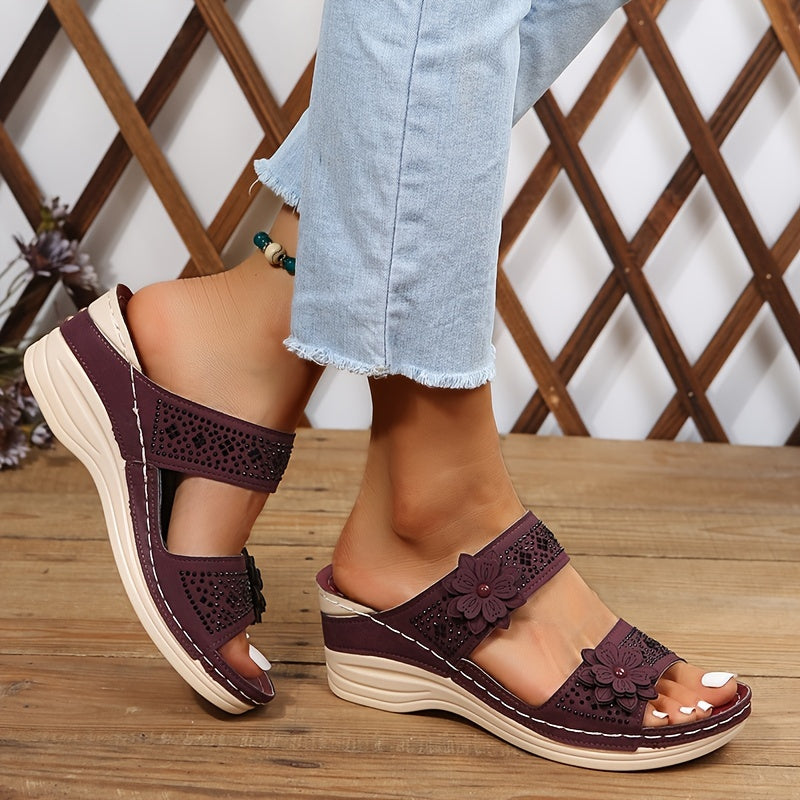 RovaniMilano | Sandali Comfort con Zeppa Suzanne