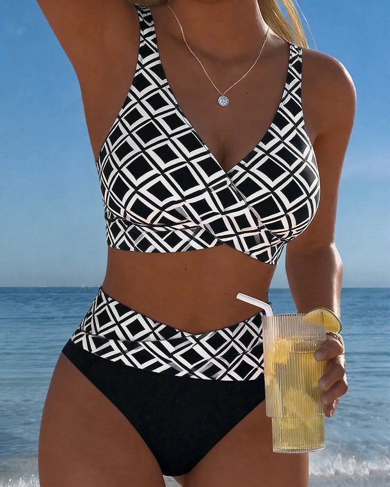Martina | Bikini Motivo Rombo